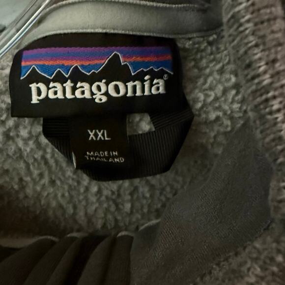 Patagonia 1/4 zip Better Sweater pullover nickle forge grey pocket 2x size XXL - Picture 7 of 12